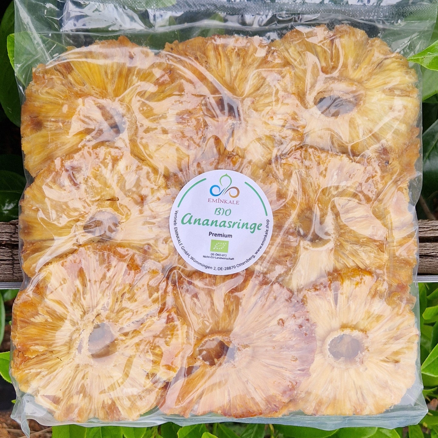 Ananasringe Premium Bio aus Togo 1kg